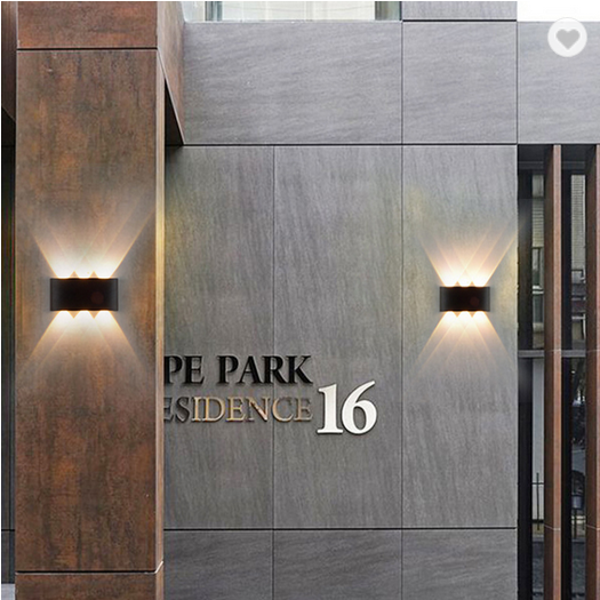 LED-Wandleuchte Wandlampe IP65