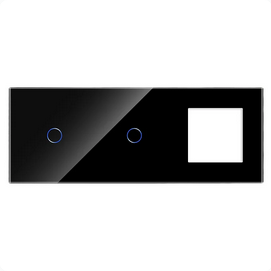 Glas Blende 3 fach 228mm