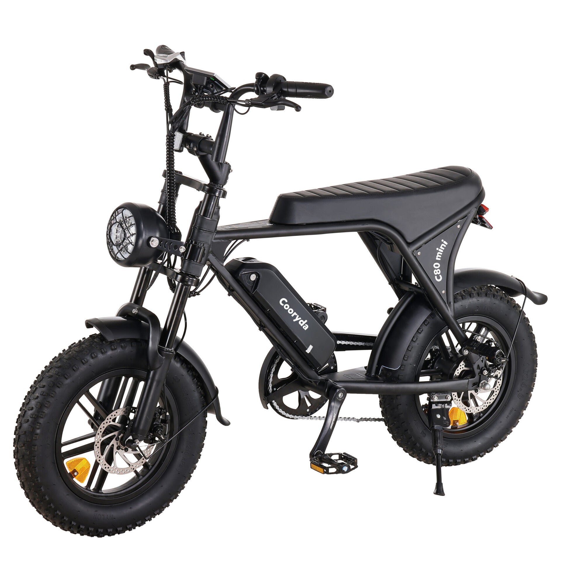 OUXI C80 MINI FATBIKE BLACK