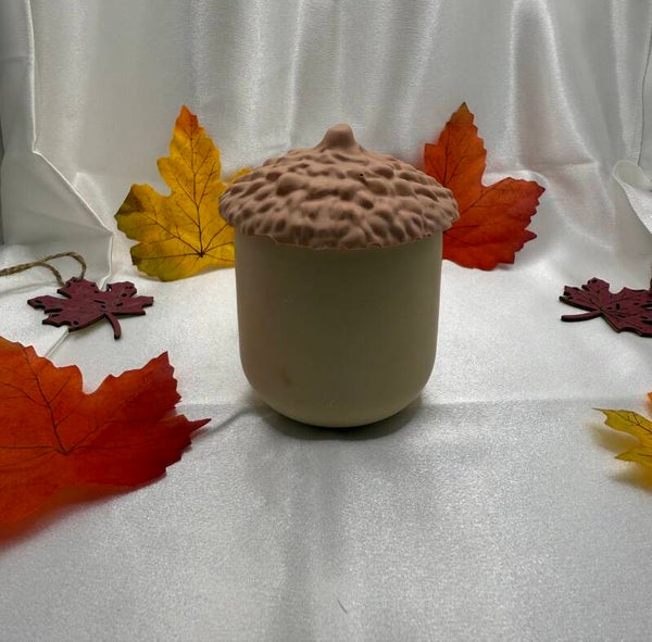 Pot en jesmonite gland