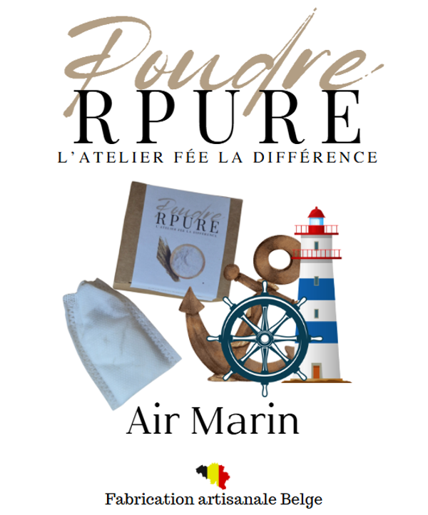 Poudre RPURE - Air Marin (5 sachets tissés)