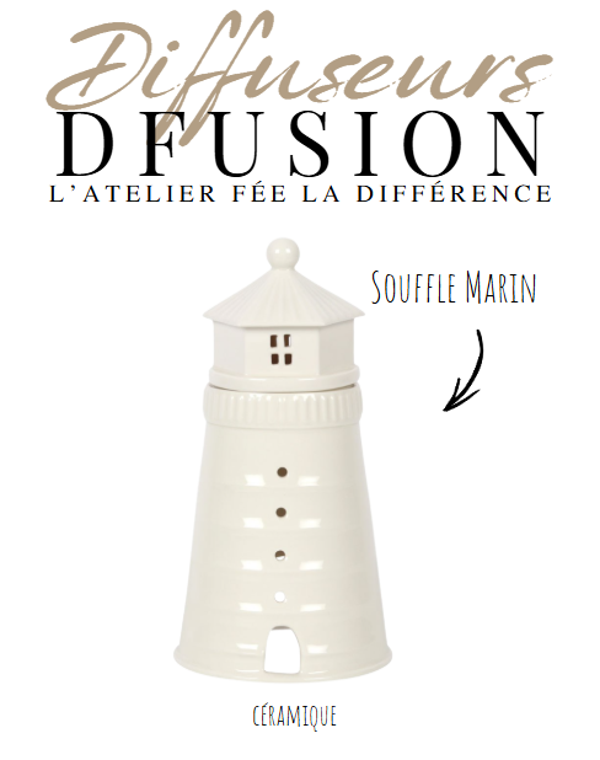 Brûle-Parfum DFUSION “Souffle Marin"