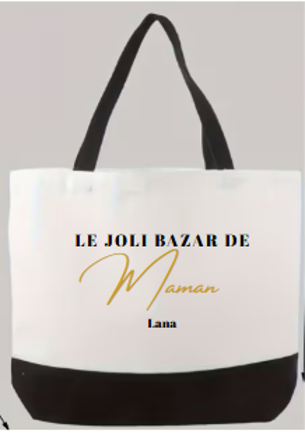 Collection SIGNATURE- Sac de shopping " à personnalisé" voir les modèles