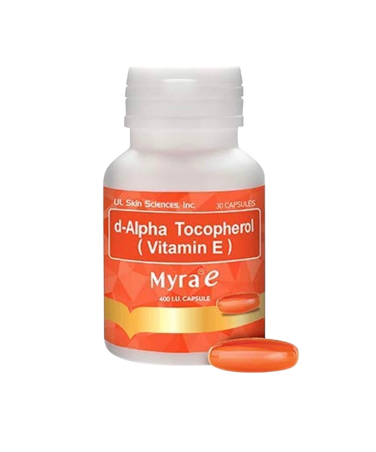 Myra E Capsule bottle (Vitamin E)