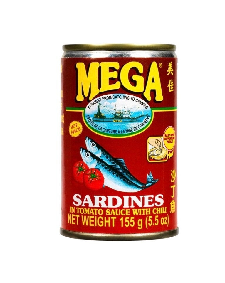 Mega Sardines Tomato Sauce Chili