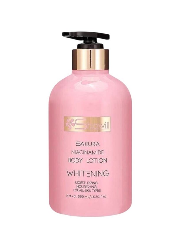 Shawill Sakura Niacinamide Whiten Body Lotion