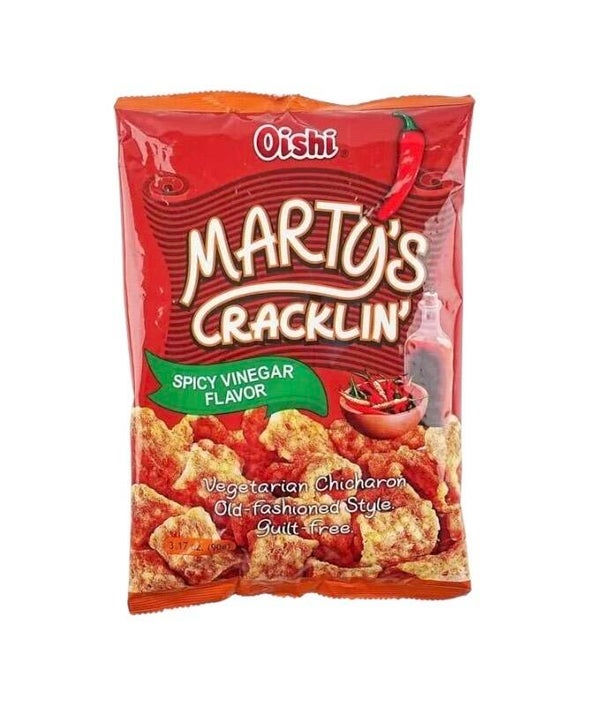 Oishi Marty's Crackling Spicy Vinegar flavor Big