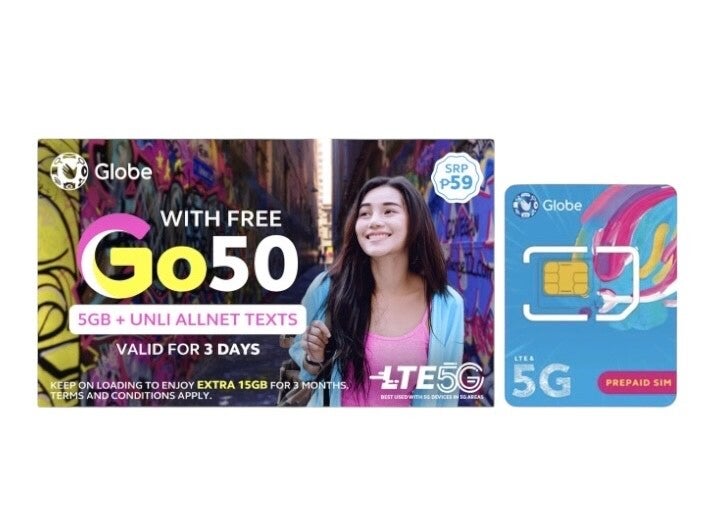 Globe Go59 Philippines Sim Card