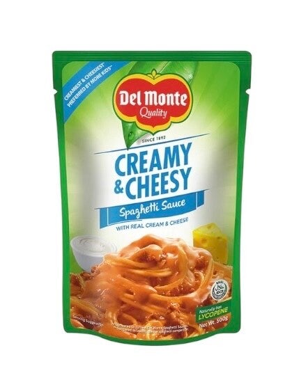 Del Monte Creamy & Cheesy Spaghetti Sauce 500g