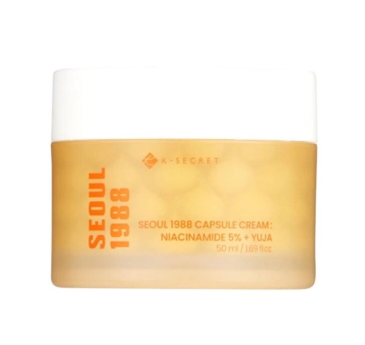 K-Secret Seoul 1988 Capsule Cream: Niacinamide 5% + YUJA