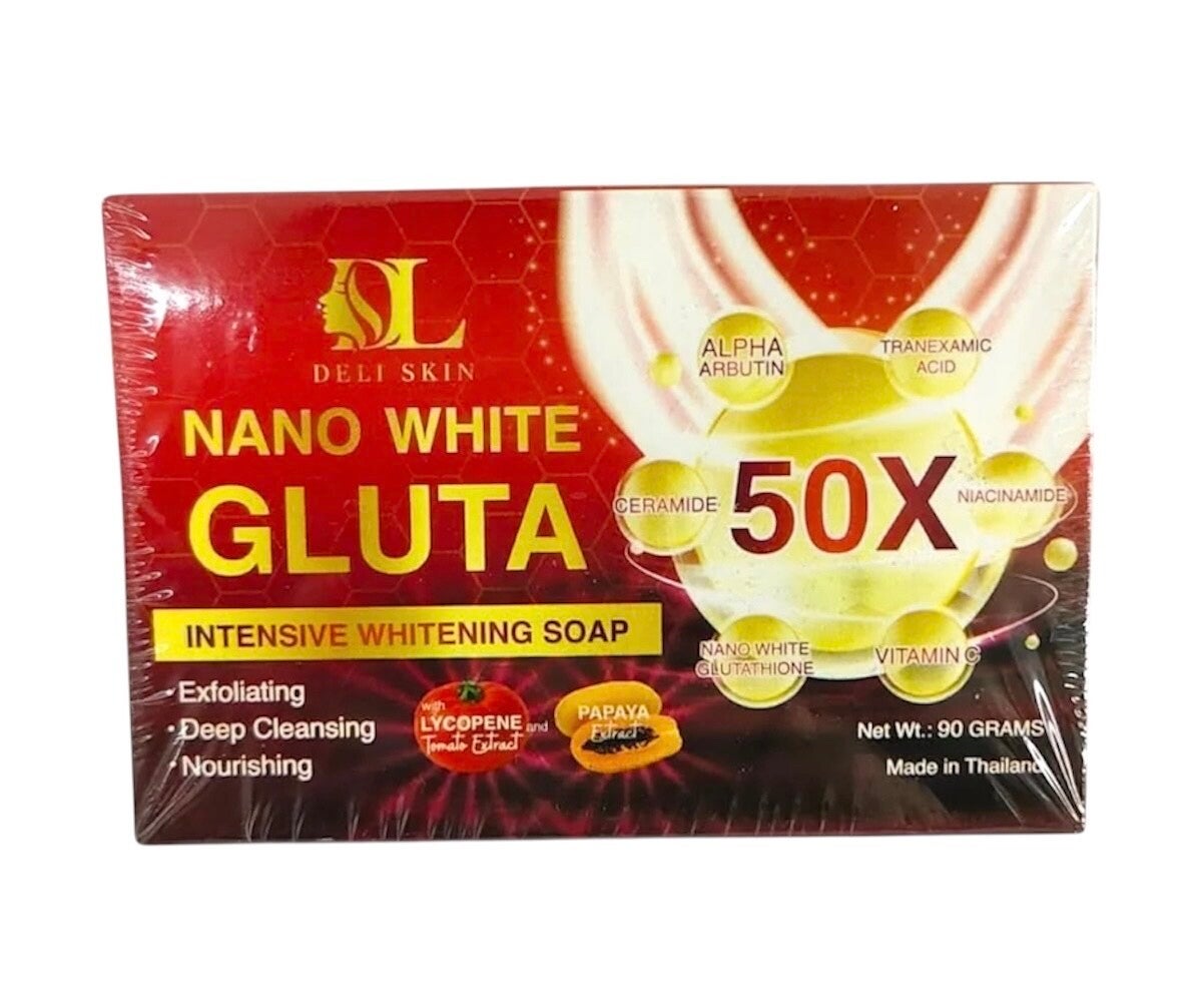 Deli Skin Nano White Glutha Intense whitening Soap