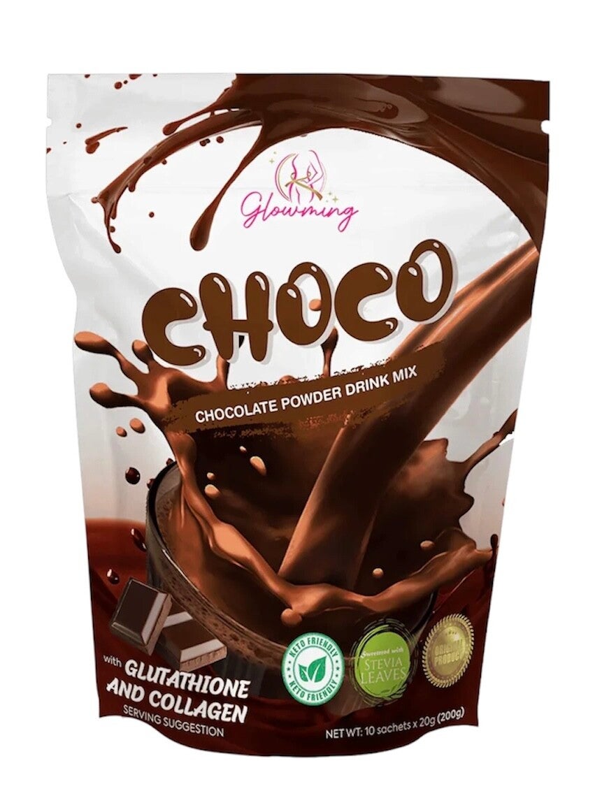 Glowming Choco Powder Drink W/ Glutha Collagen