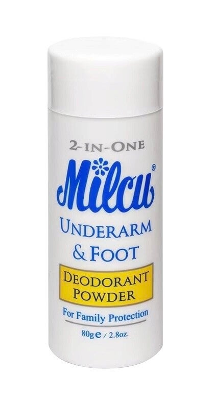 Milcu Underarm & Foot Deodorant Powder