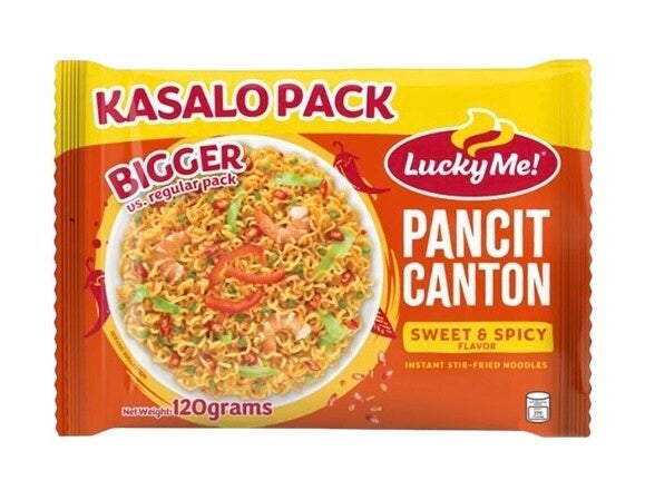 Pancit Canton Kasalo Jumbo pack (Sweet & Spicy)