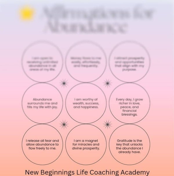 Affirmations for Abundance