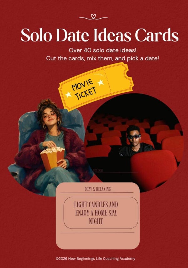 Solo Date Ideas Cards (+ Reseller License)