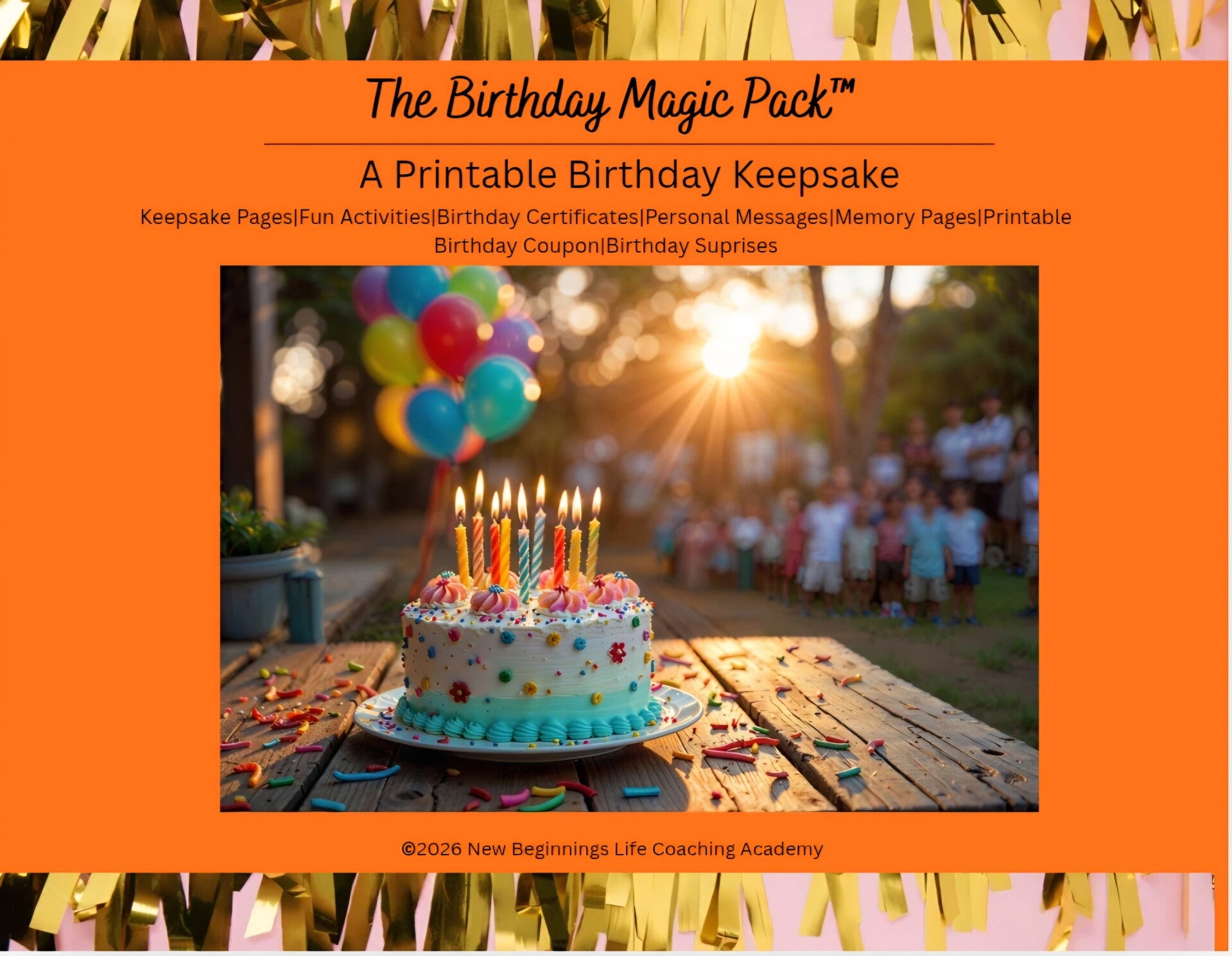 The Birthday Magic Pack (+ Reseller License)