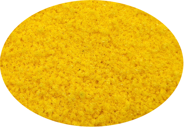 K07 Middelfijne helder gele bevlokking