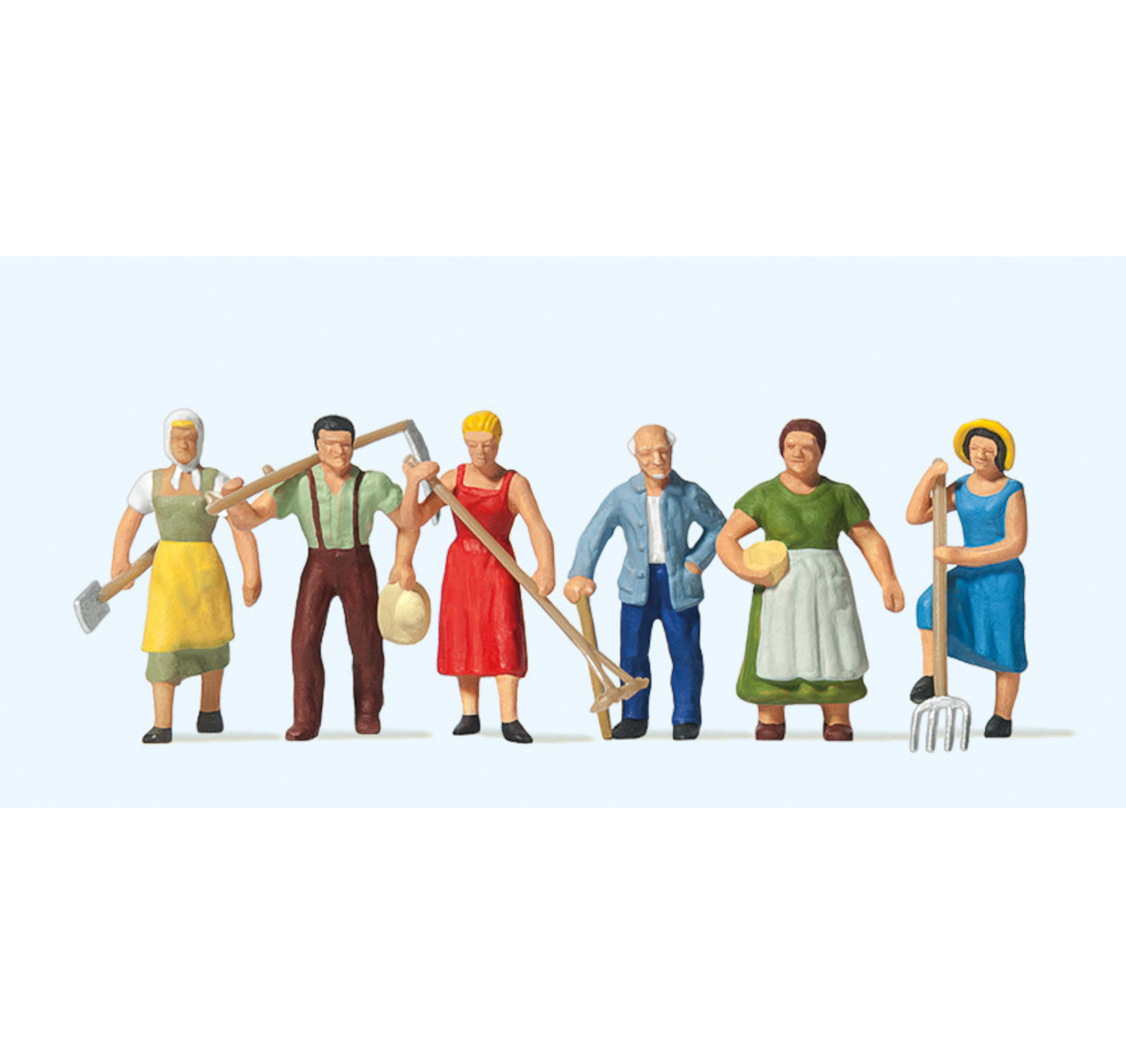 Preiser 10040 Landarbeiders (H0)