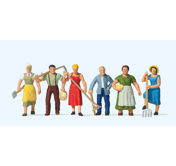 Preiser 10040 Landarbeiders (H0)