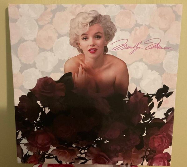 Marilyn Monroe on canvas