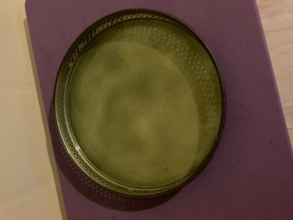 Evan’s hand enameled tray