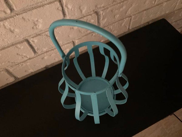 Metal Planter candle holder