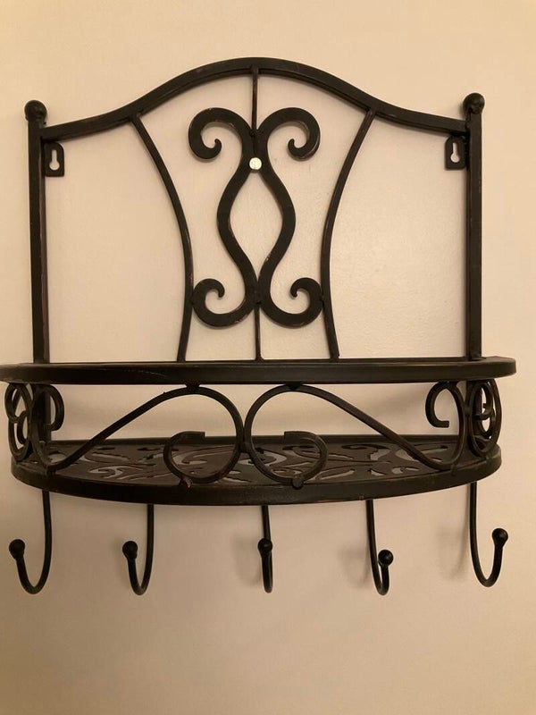 Iron storage rack