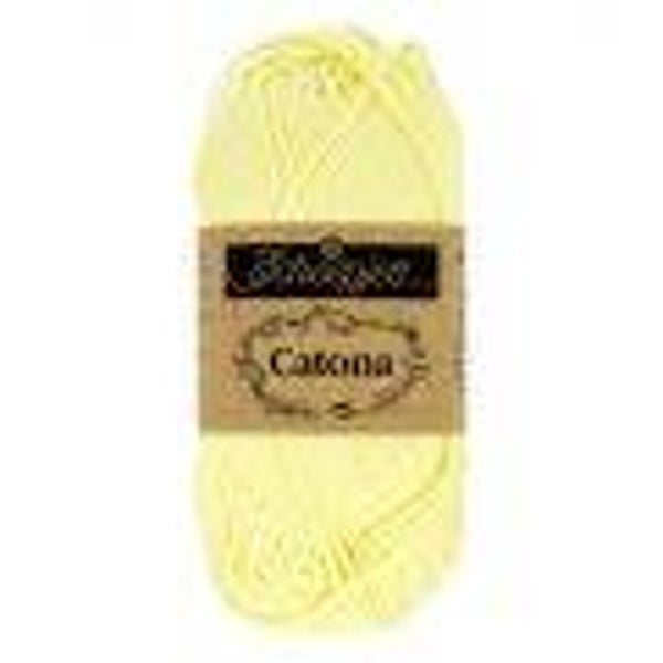 Scheepjes catona - Lemon chiffon - 50g