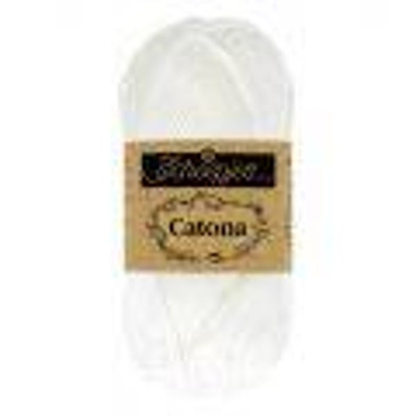 Scheepjes catona - Snow white - 50G