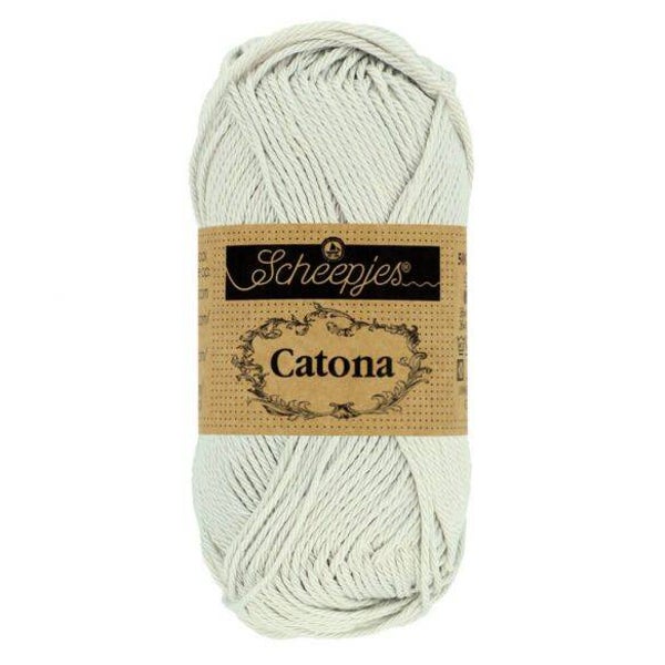 Scheepjes catona - Light silver - 50g