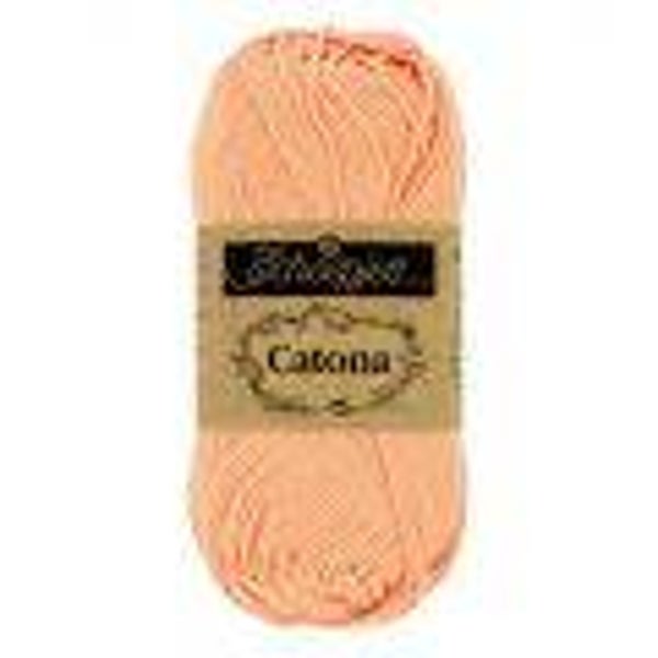Scheepjes catona - vintage peach - 50g