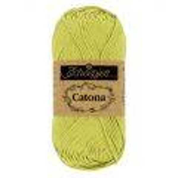 Scheepjes catona - Lime - 50g