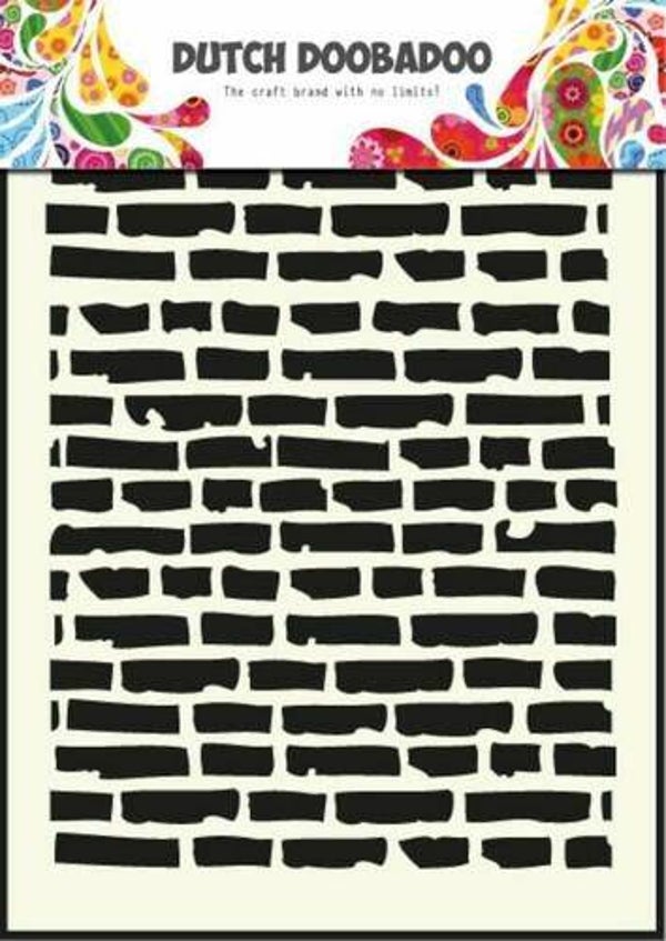 Dutch Doobadoo Dutch Mask Art stencil bricks - A5