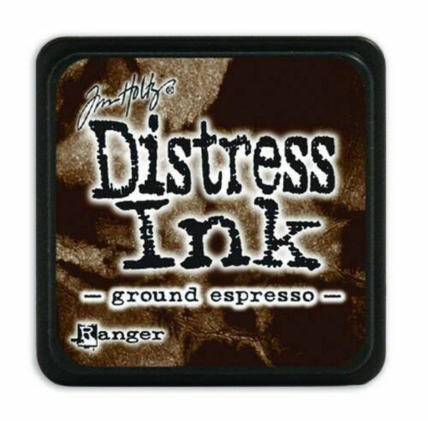 distress mini ink pad - ground espresso