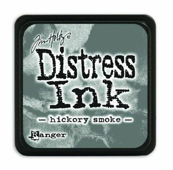 distress mini ink pad - hickory smoke