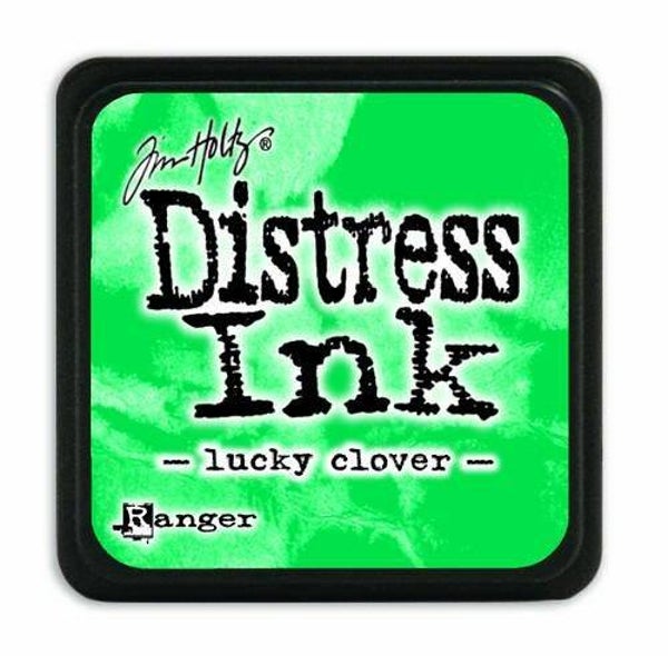 distress mini ink pad - lucky clover
