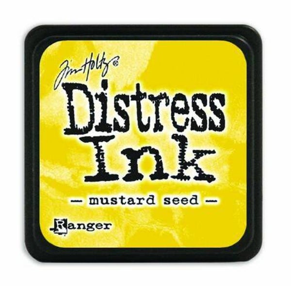 distress mini ink pad - musterd seed