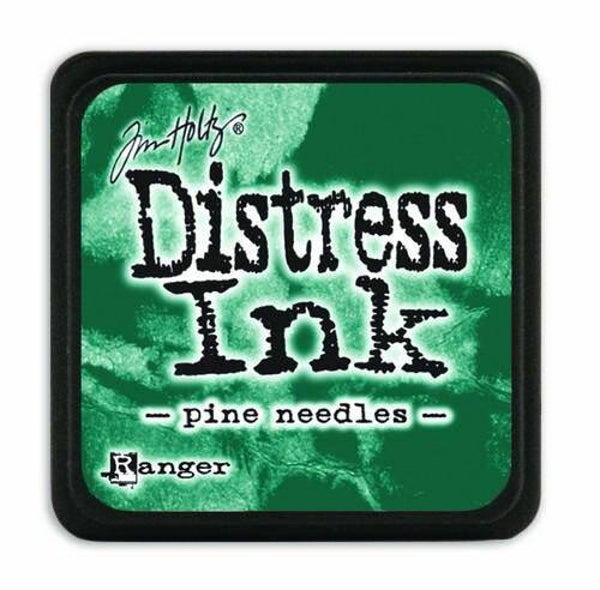 distress mini ink pad - pine needles