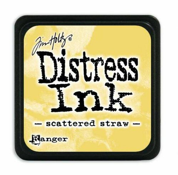 distress mini ink pad - scattered straw