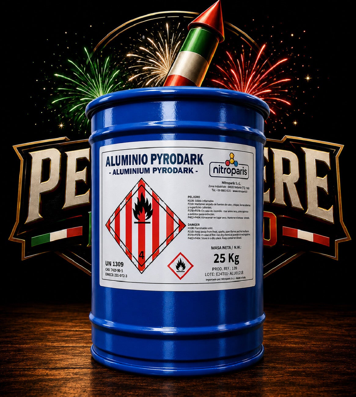 Barile Aluminio Pyrodark