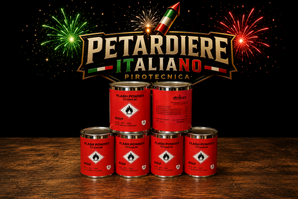 Barattolo Polvere Titanio