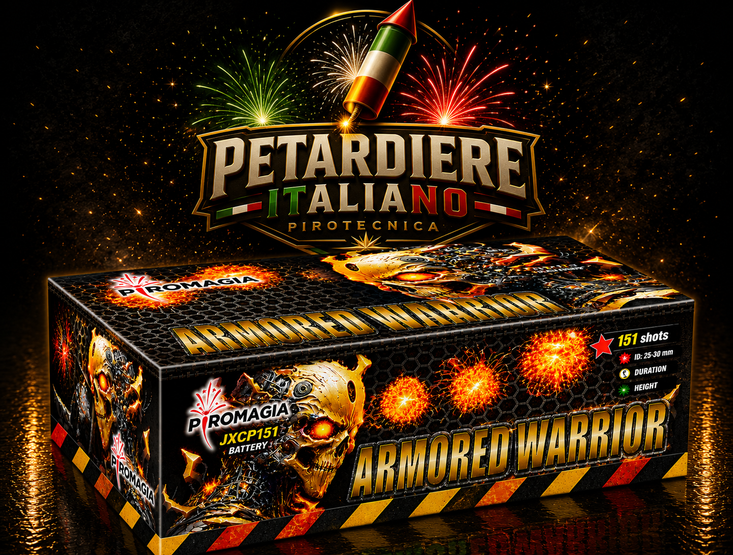 Armored Warrior Piromagia