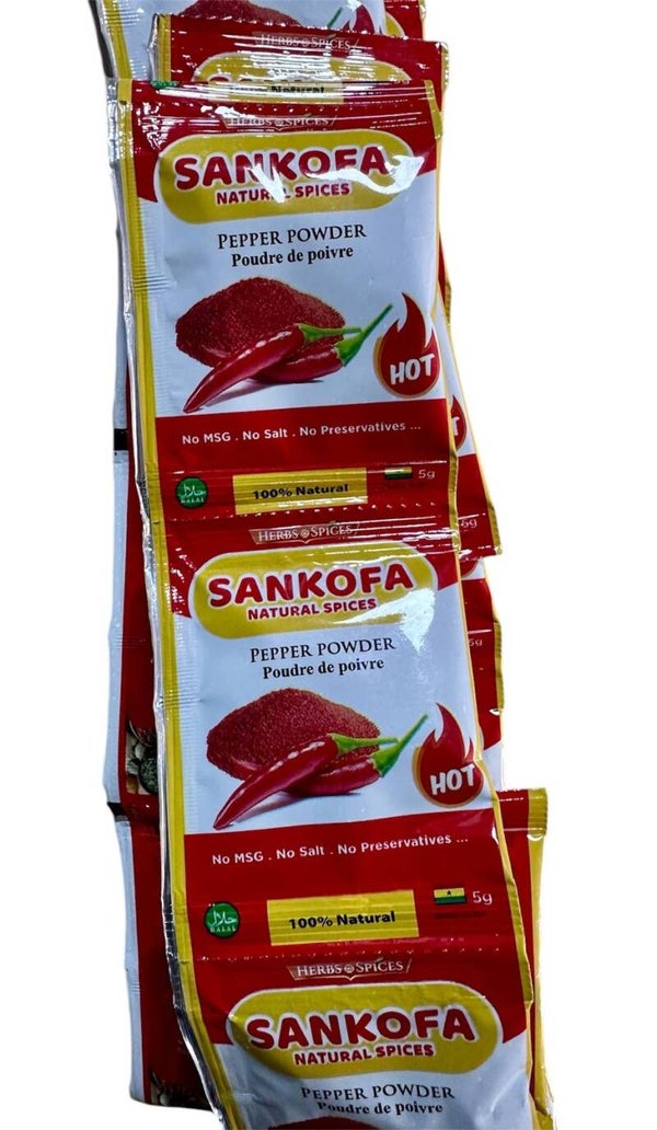 SANKOFA PEPPER POWDER 5g x 10