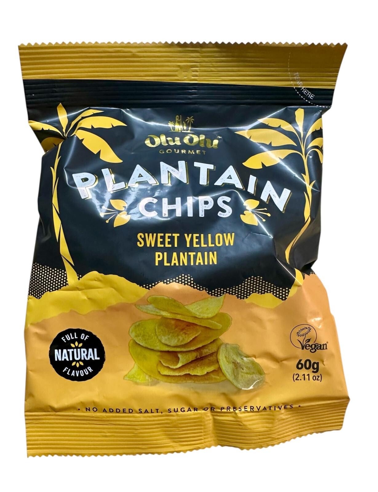 OLU OLU SWEET YELLOW PLANTAIN CHIPS