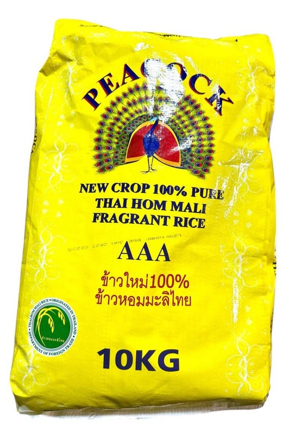 PEACOCK THAI FRAGRANT RICE 10kg