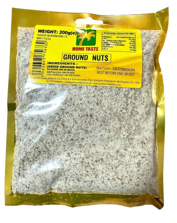 HOME TASTE POUNDED GROUND NUT 200g