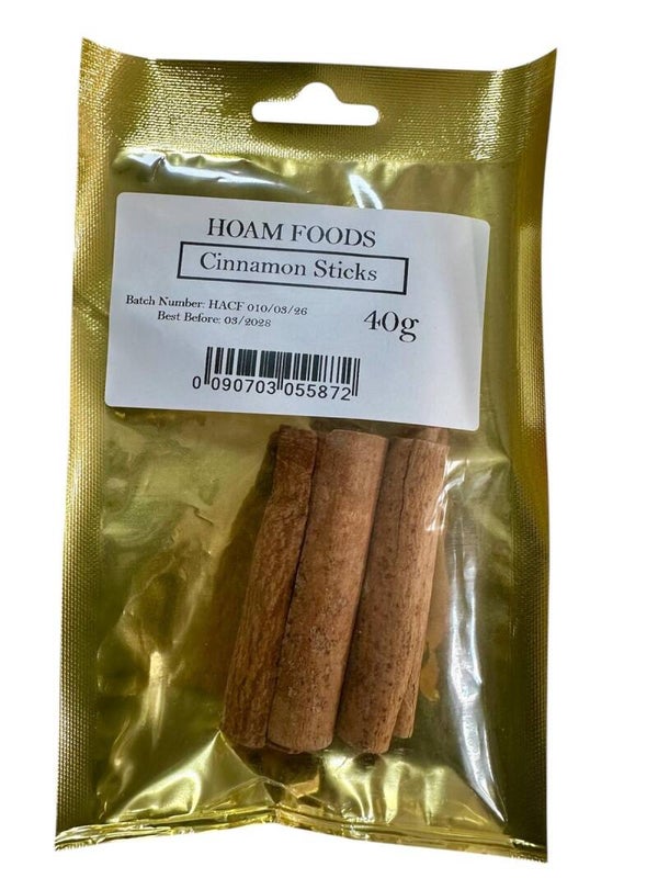 CINNAMON STICKS 40g