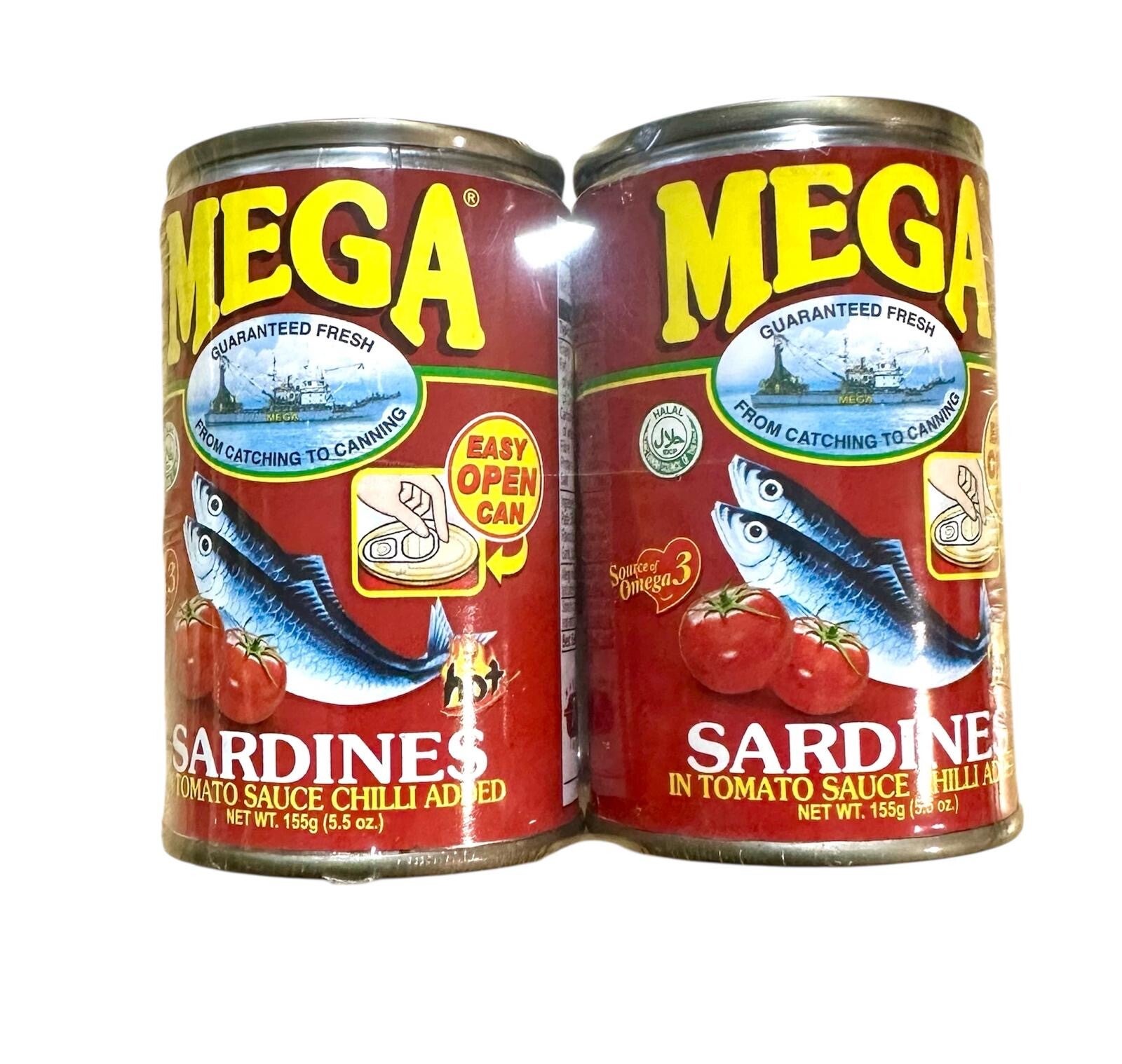 MEGA SARDINES IN TOMATO SAUCE WITH CHILLI