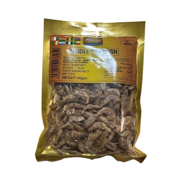 AFRICAN SEA WHOLE CRAYFISH 40g